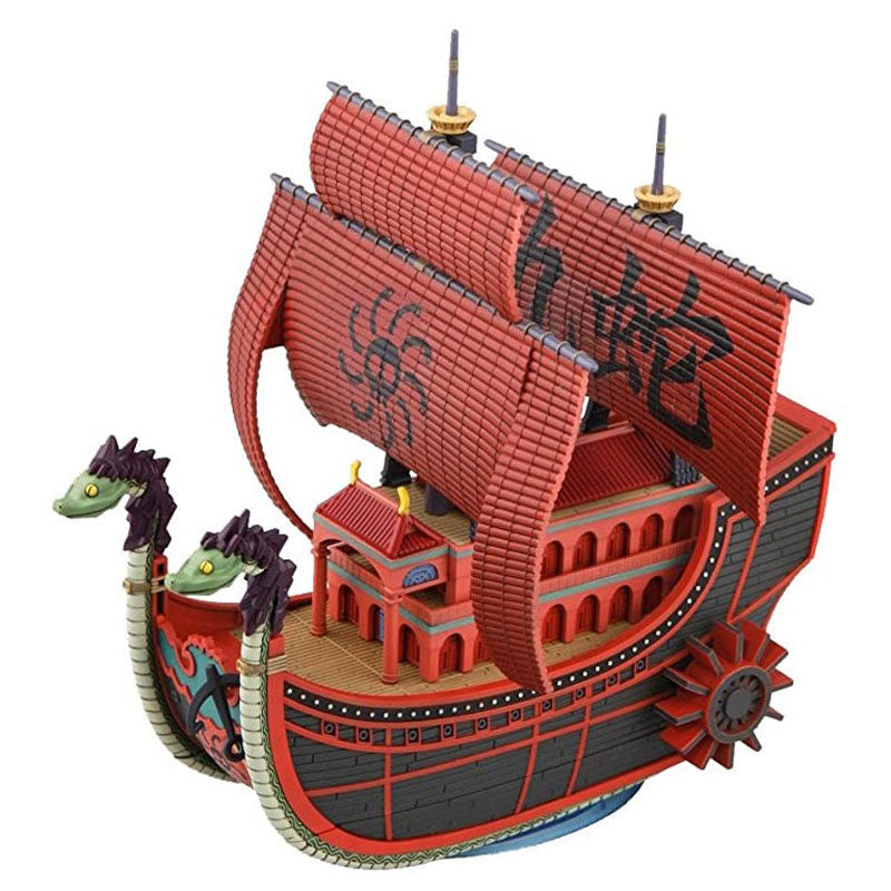figure model kit nine snake kuja pirate ship one piece 15cm