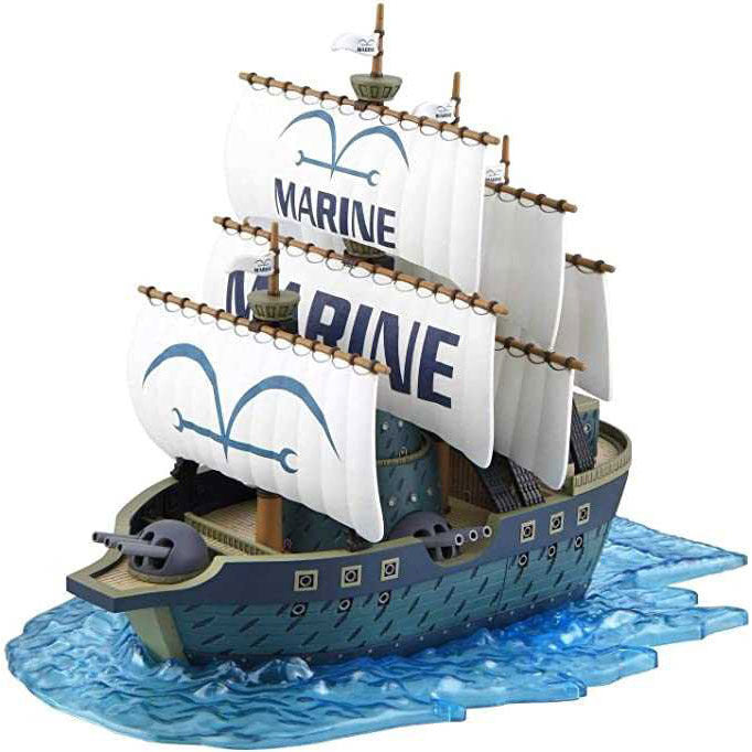 figure model kit marine ship one piece 15cm