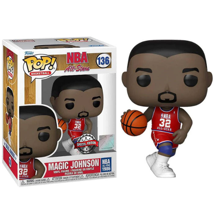 Statuetta POP esclusiva di Magic Johnson leggenda NBA