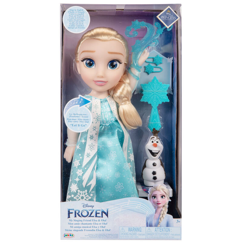 disney frozen 2 elsa doll 38cm musical