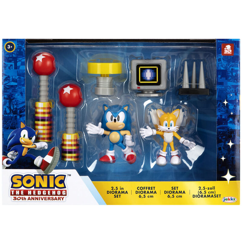 sonic the hedgehog diorama blister