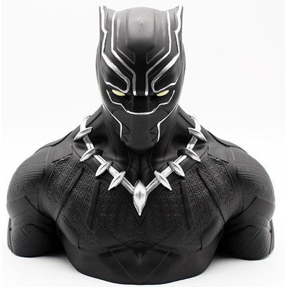 black panther wakanda deluxe marvel comics piggy bank bust 20cm
