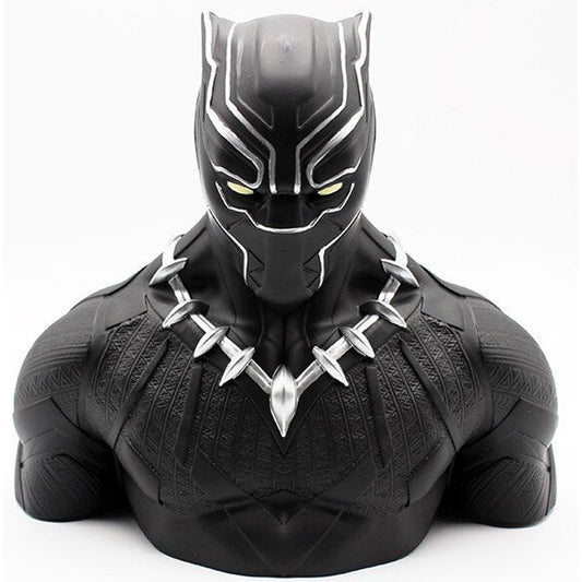 black panther wakanda deluxe marvel comics piggy bank bust 20cm