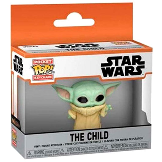 Porte clés Pocket POP Star Wars The Mandalorian Yoda The Child