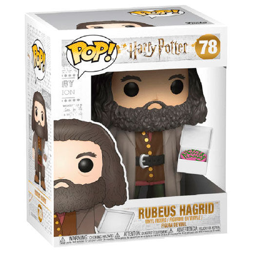 Figura POP do Harry Potter Hagrid com bolo 15 cm