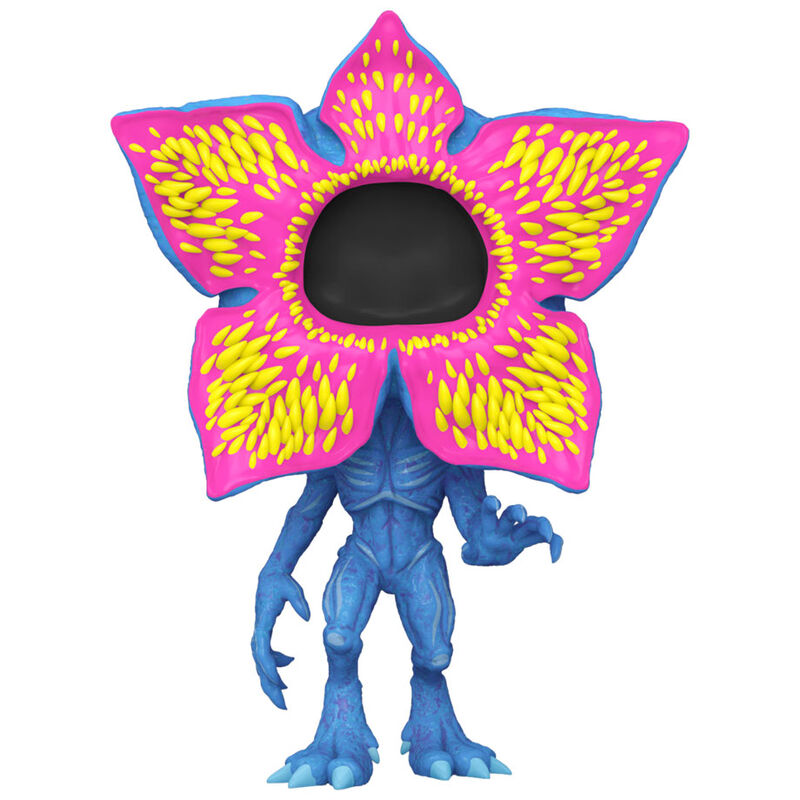 figure pop stranger things open face demogorgon black light exclusive