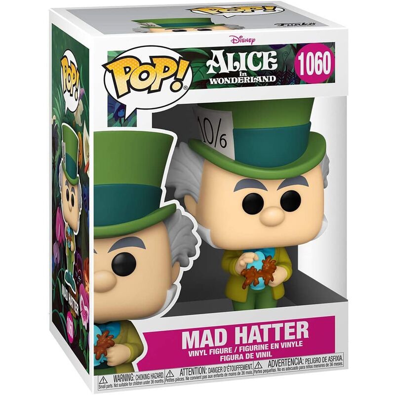 disney pop figure alice in wonderland mad hatter