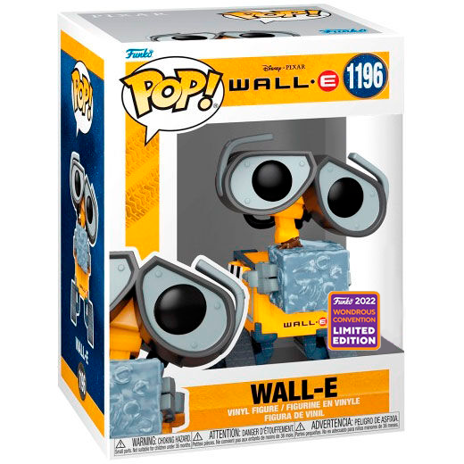 disney wall e pop figure  wall e raised exclusive