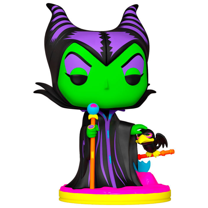 POP Figure Disney Villains Maleficent Black Light Exclusive