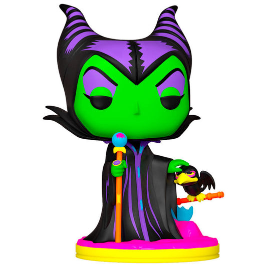 POP Figure Disney Villains Maleficent Black Light Exclusive
