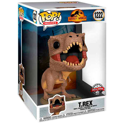 pop figure jurassic world 3 t rex exclusive 25cm