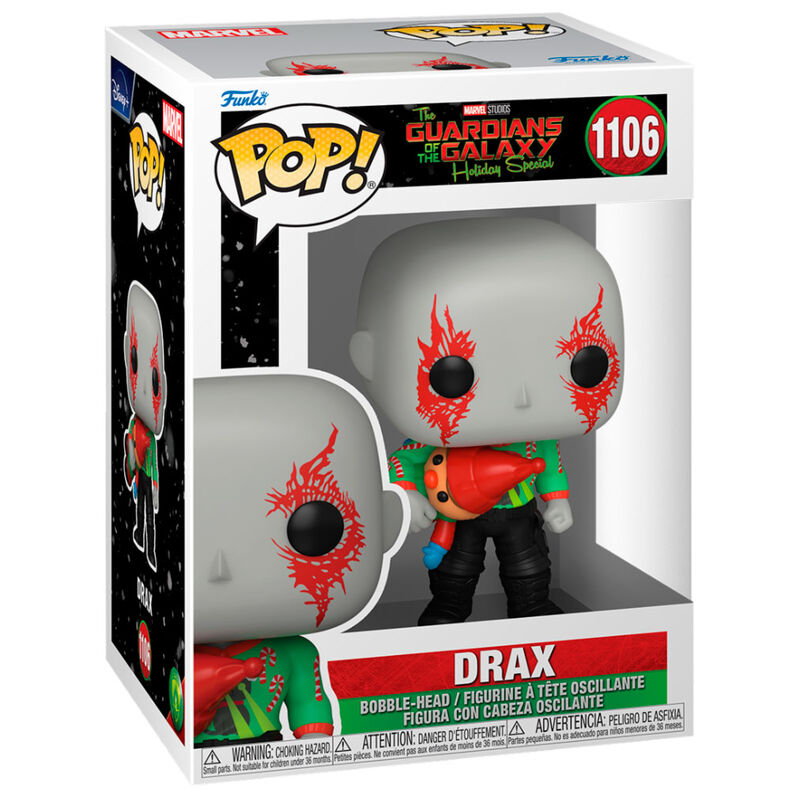marvel guardians of the galaxy drax pop figure