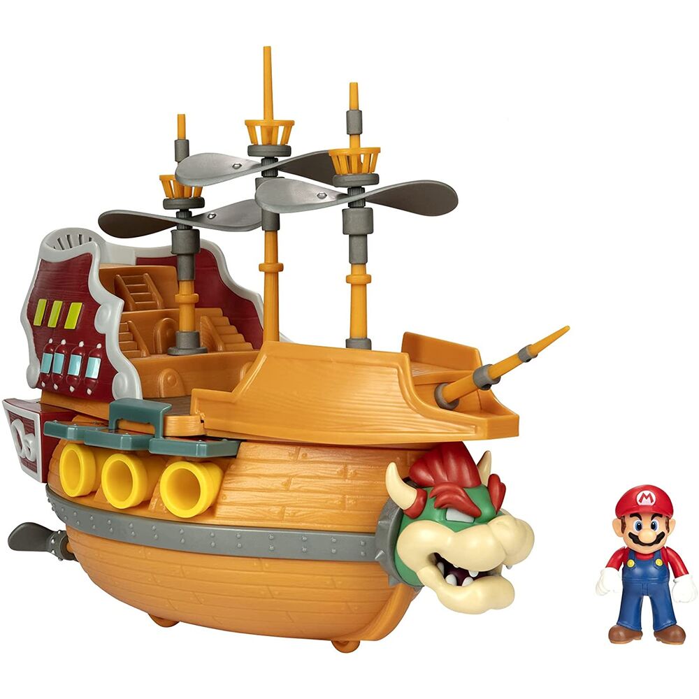 Zestaw Deluxe Bowser Aircraft Super Mario Nintendo
