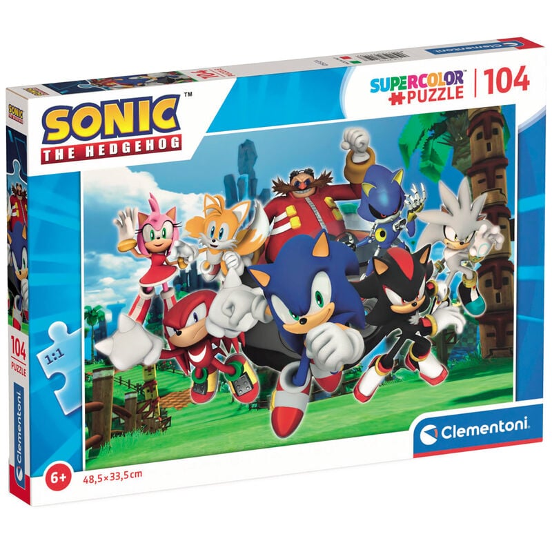 Sonic The Hedgehog Puzzle 104pcs