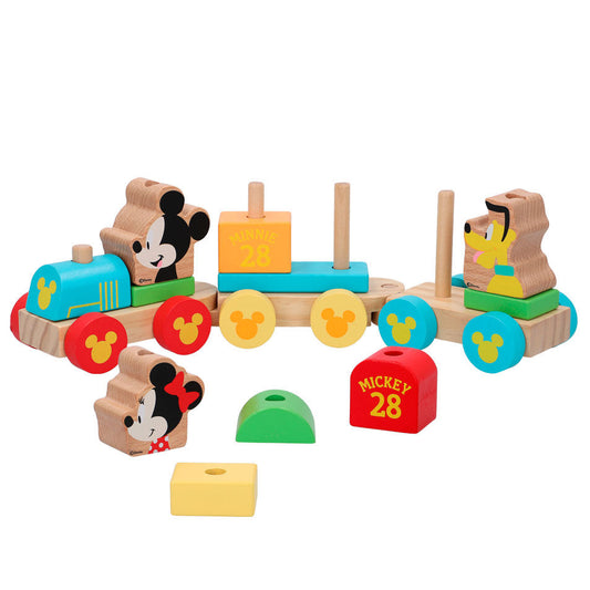 baby disney wooden train