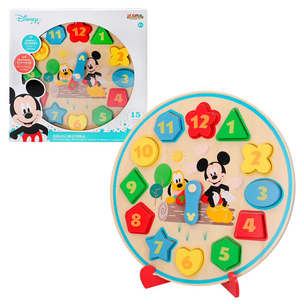 Baby Disney Holzuhr