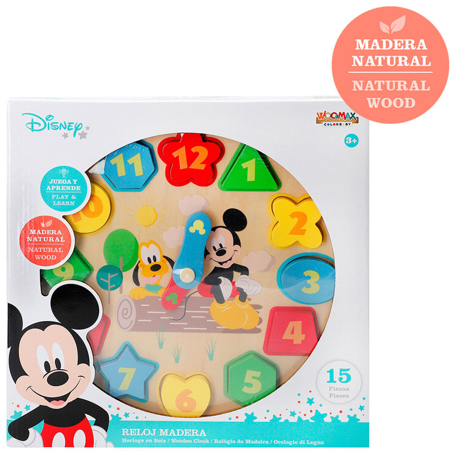 Baby Disney Holzuhr