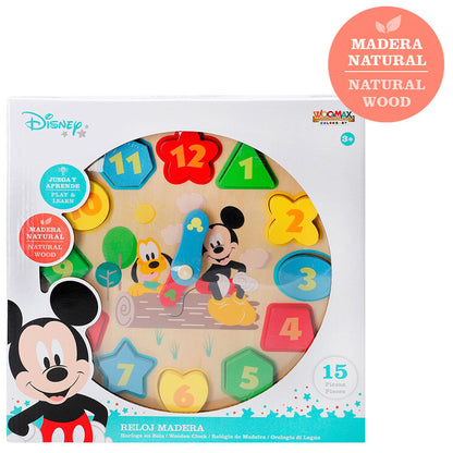 Baby Disney Holzuhr