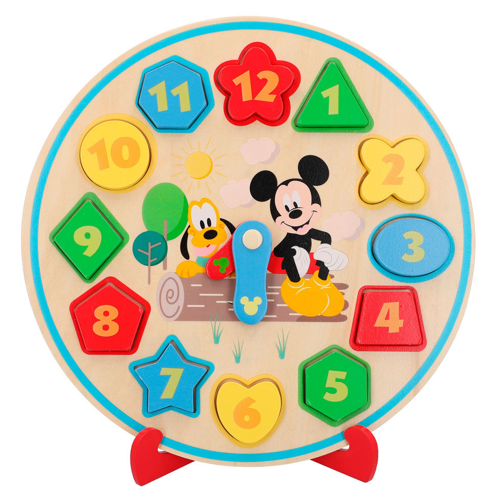 Baby Disney Holzuhr