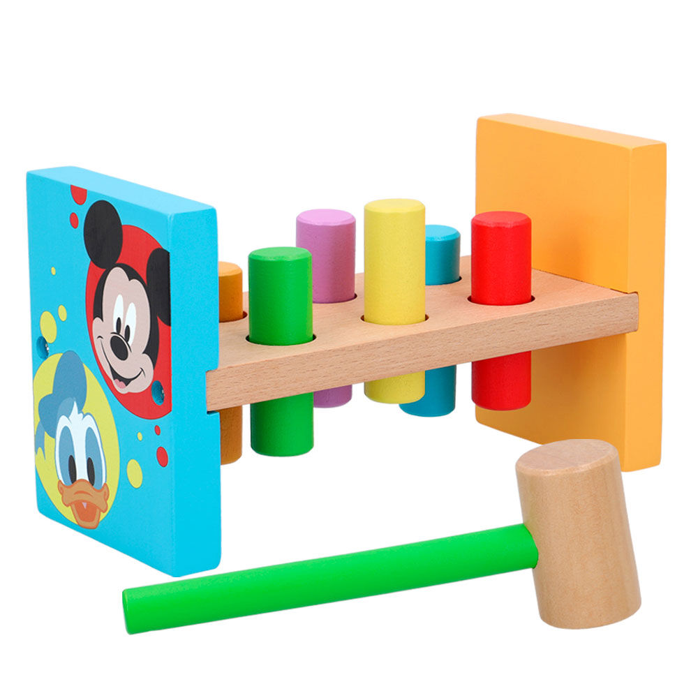 baby disney wooden hammer game