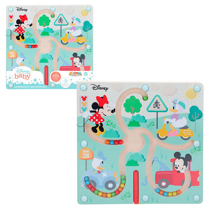 Laberinto magnético de madera Baby Disney