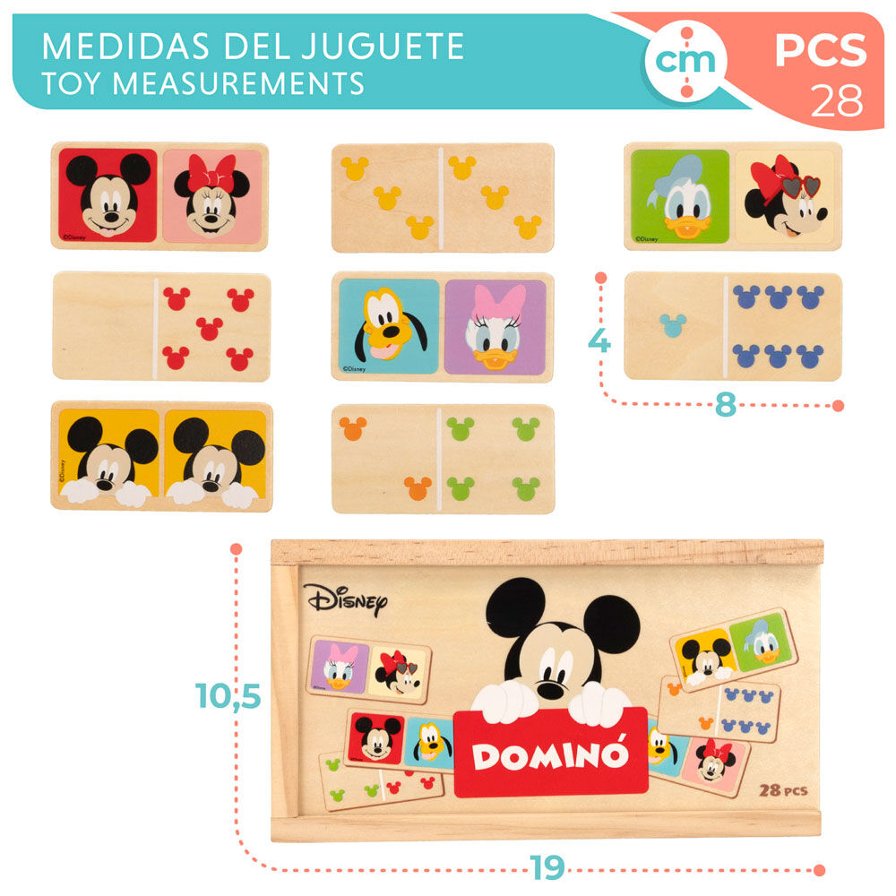 Domino Baby Disney de madera