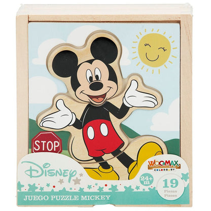 Mickey Mouse wooden puzzle