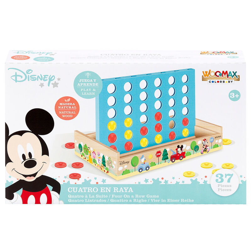 disney wooden connect four game