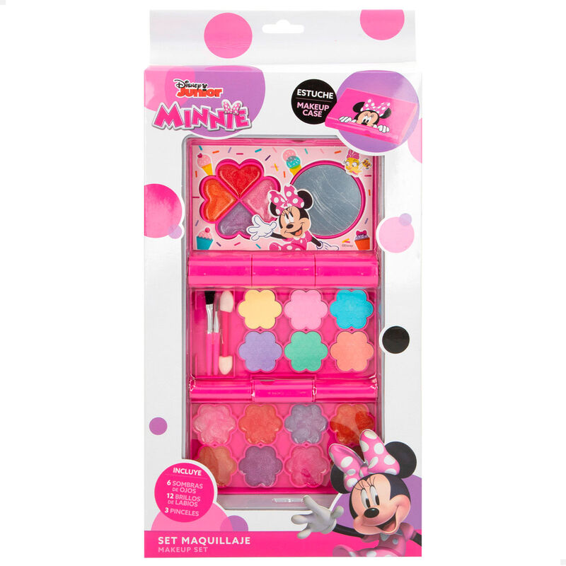 minnie disney makeup case blister pack
