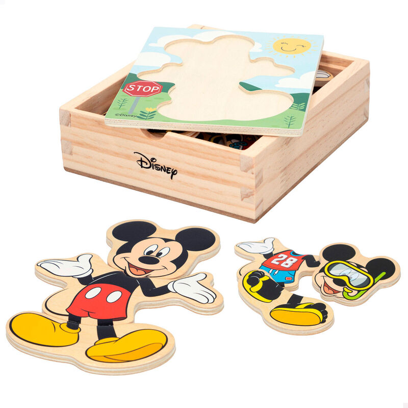 Mickey Mouse wooden puzzle