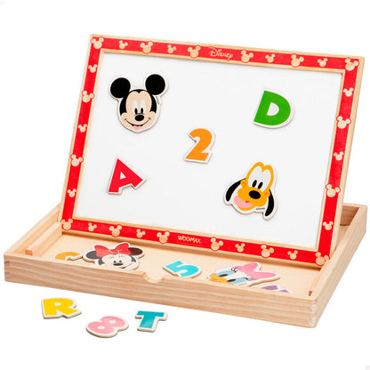 Quadro magnético de madeira da Disney