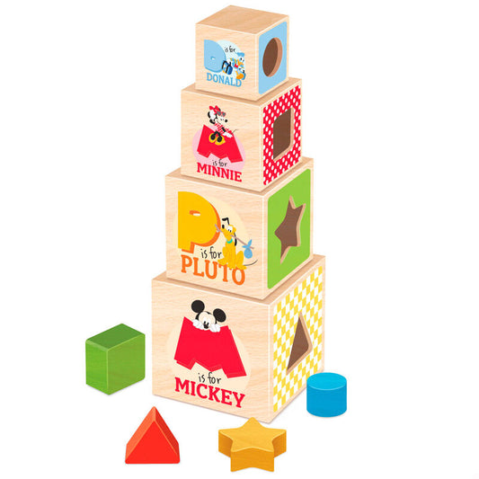 Torre a cubi di legno Disney