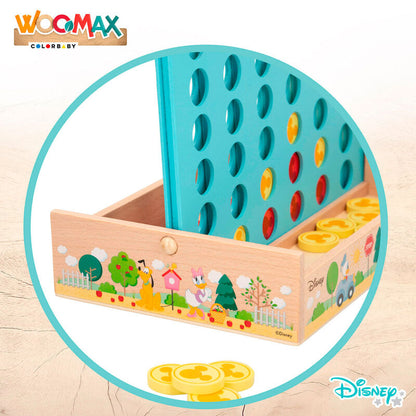 Disney Wooden Connect Four Game