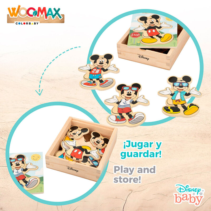 Mickey Mouse wooden puzzle