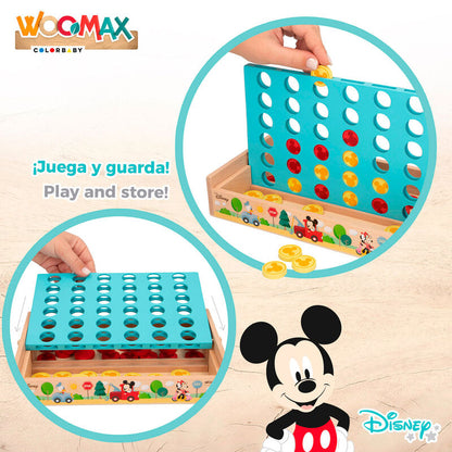 Disney Wooden Connect Four Game