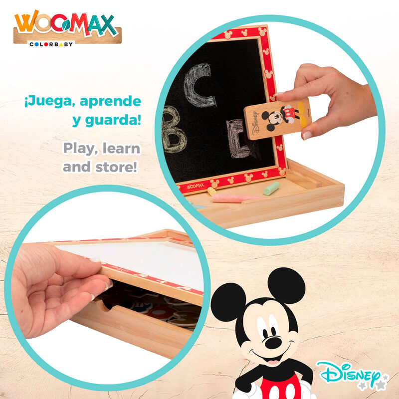 Quadro magnético de madeira da Disney