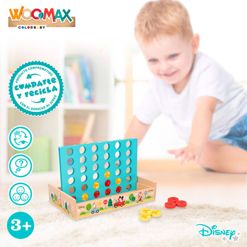 Disney Wooden Connect Four Game