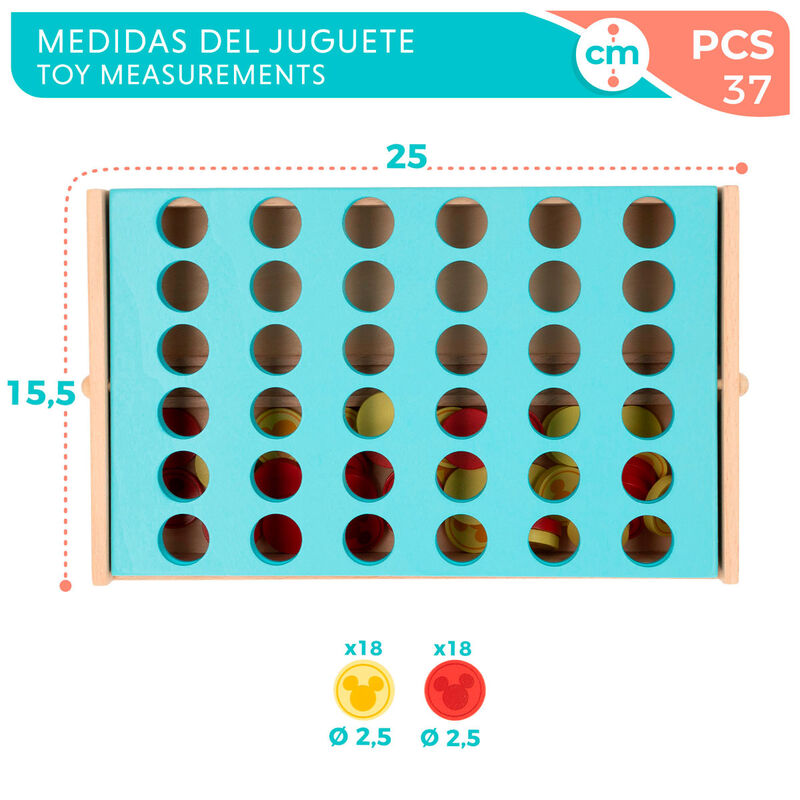 Disney Wooden Connect Four Game