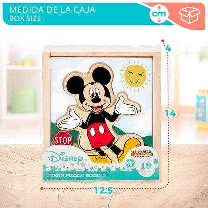 Mickey Mouse wooden puzzle