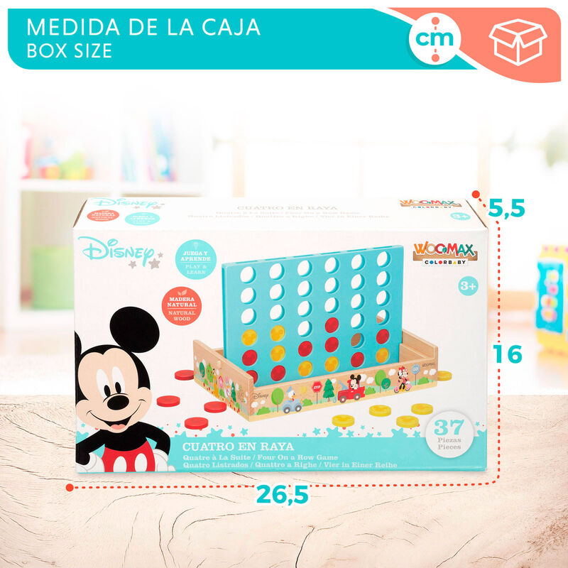 Disney Wooden Connect Four Game