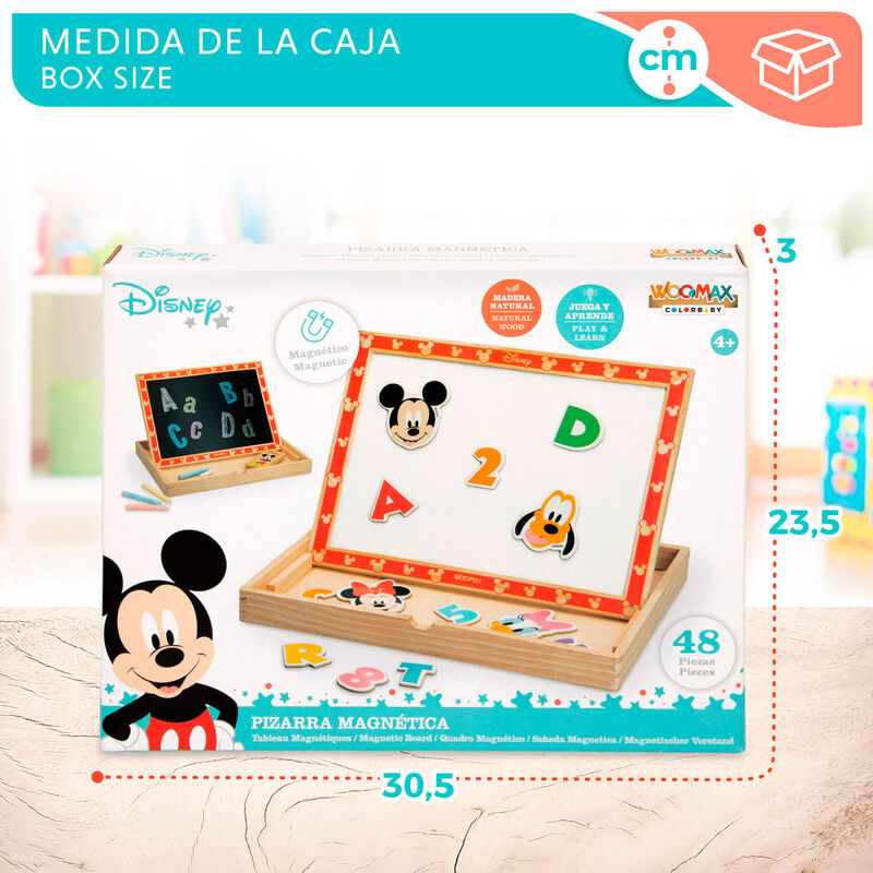 Quadro magnético de madeira da Disney