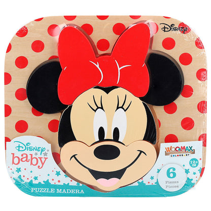 minnie mouse wooden puzzle