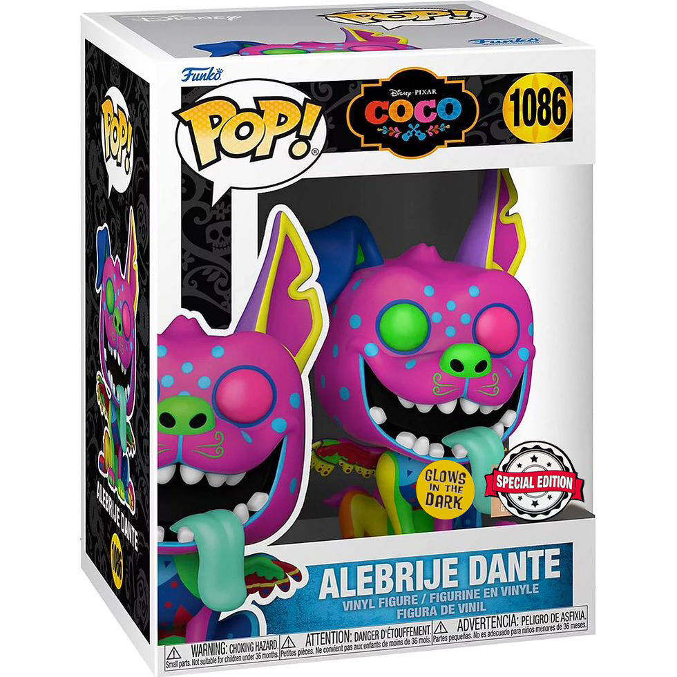 disney coco coco alebrije dante pop figure exclusive