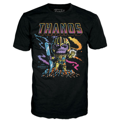 POP Figure & Tee Set Marvel Infinity Saga Thanos Exclusive