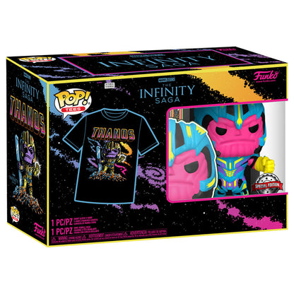 POP Figure & Tee Set Marvel Infinity Saga Thanos Exclusive