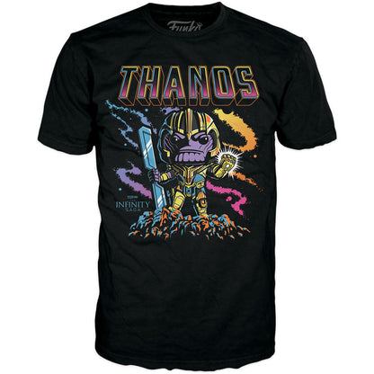 POP Figure & Tee Set Marvel Infinity Saga Thanos Exclusive