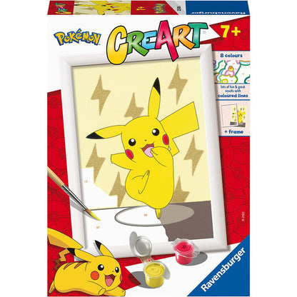Kit de pintura de Pokémon Pikachu de CreArt