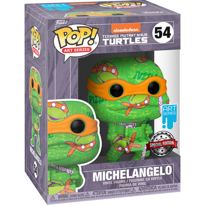 pop figure teenage mutant ninja turtles 2 michelangelo exclusive