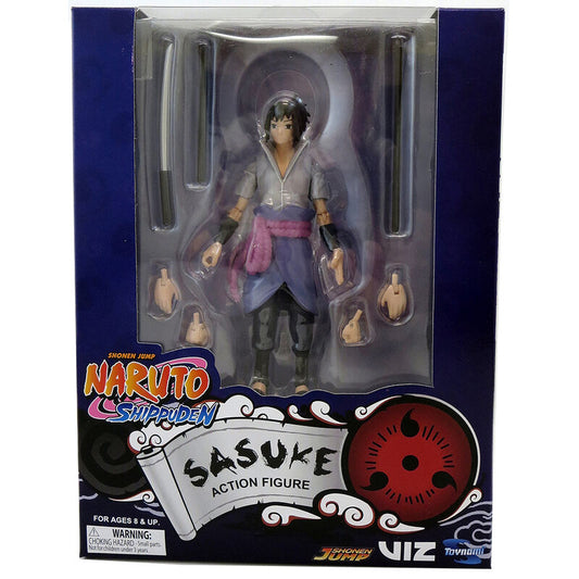 Figura Sasuke Uchiha Série 2 Naruto Shippuden 10cm