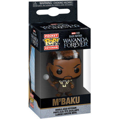 Chaveiro Pocket POP Marvel Pantera Negra Wakanda Para Sempre M Baku